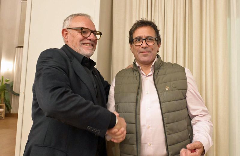 Jesús Suarez Cueva y Eloy Santamarta