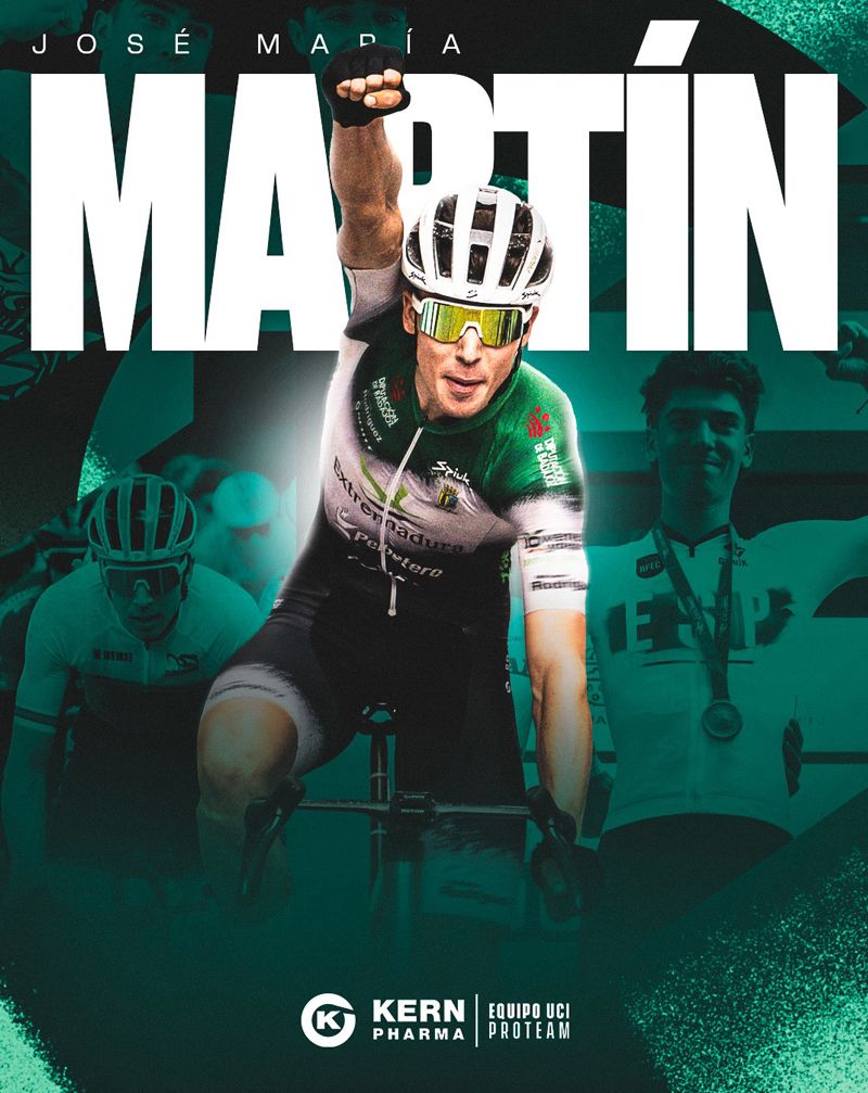 José María Martín ficha por el Equipo Kern Pharma