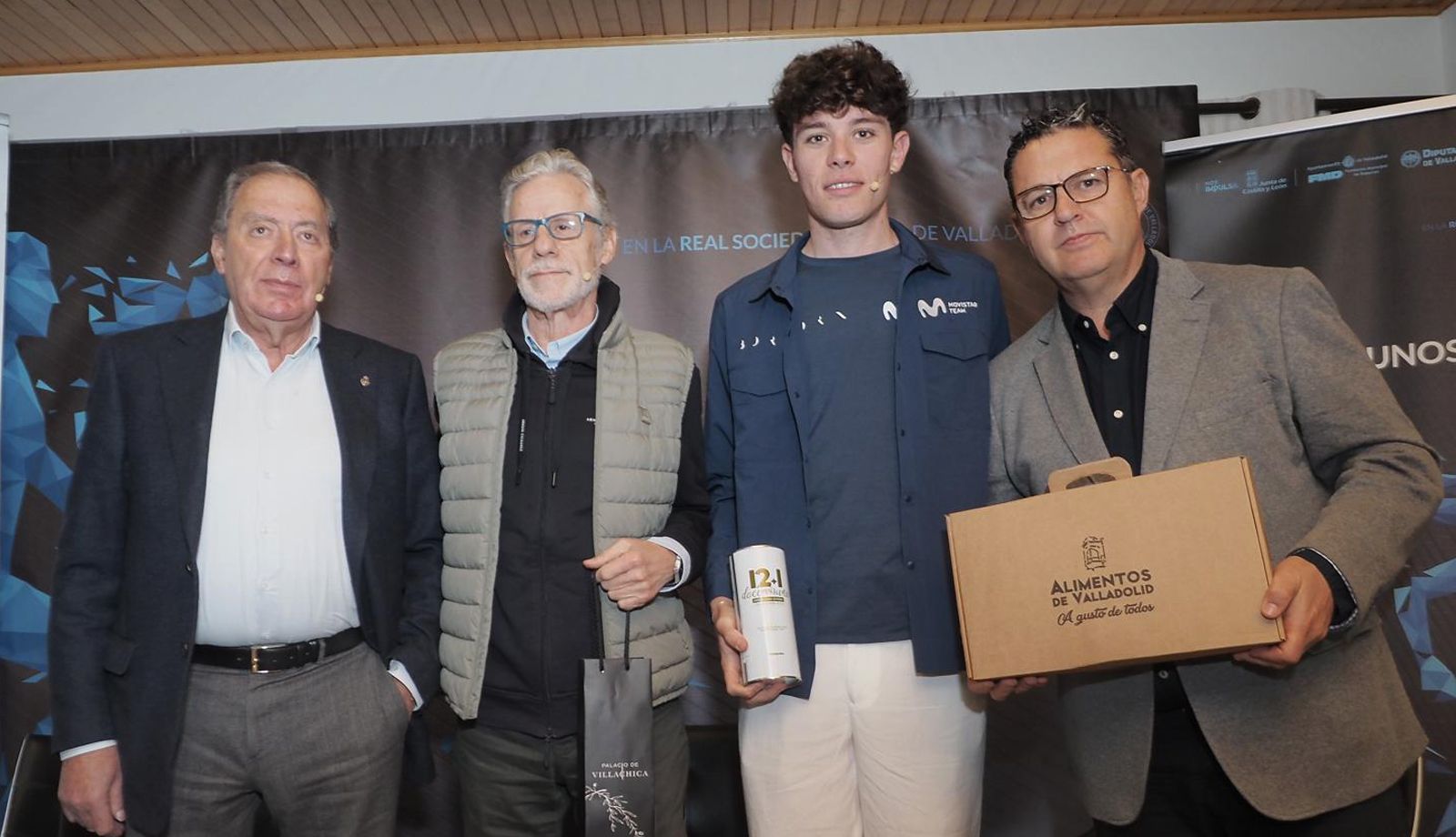 Iván Romeo participó, junto a Javier Ares, en uno de los tradicionales Desayunos de la Asociación de la Prensa Deportiva de Valladolid (APDV)