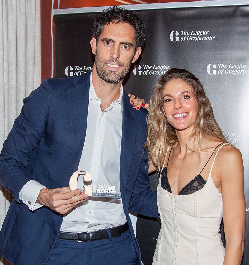 Javier Beirán y Marta Verona