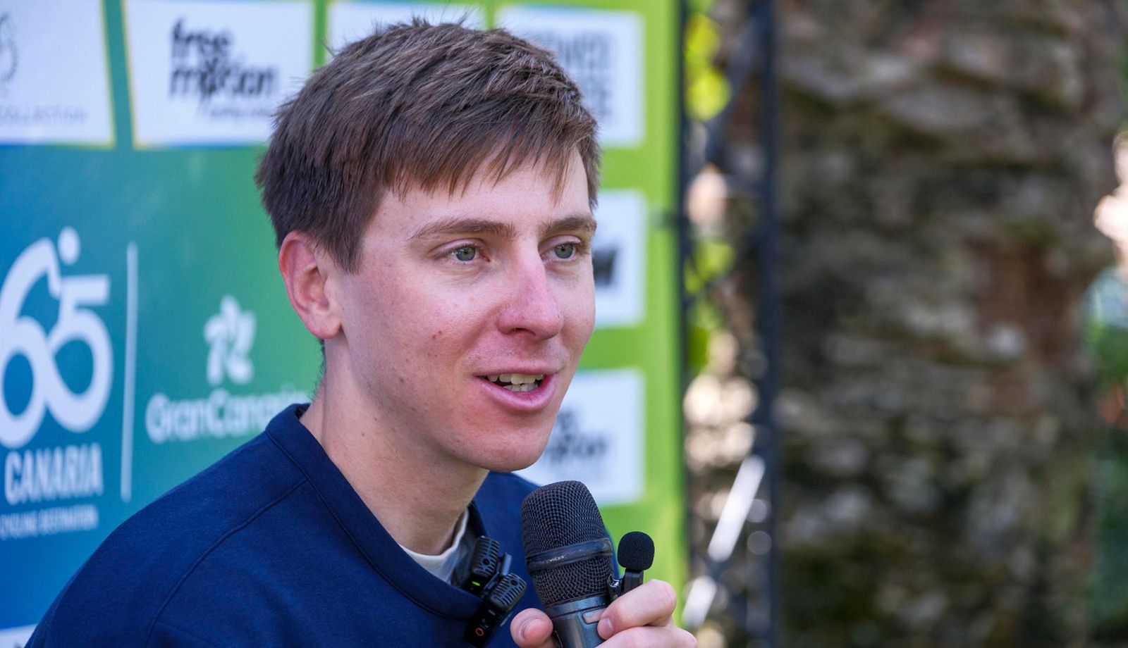 Tadej Pogacar se encuentra en nuestro país participando en la iniciativa Gran Canaria 365