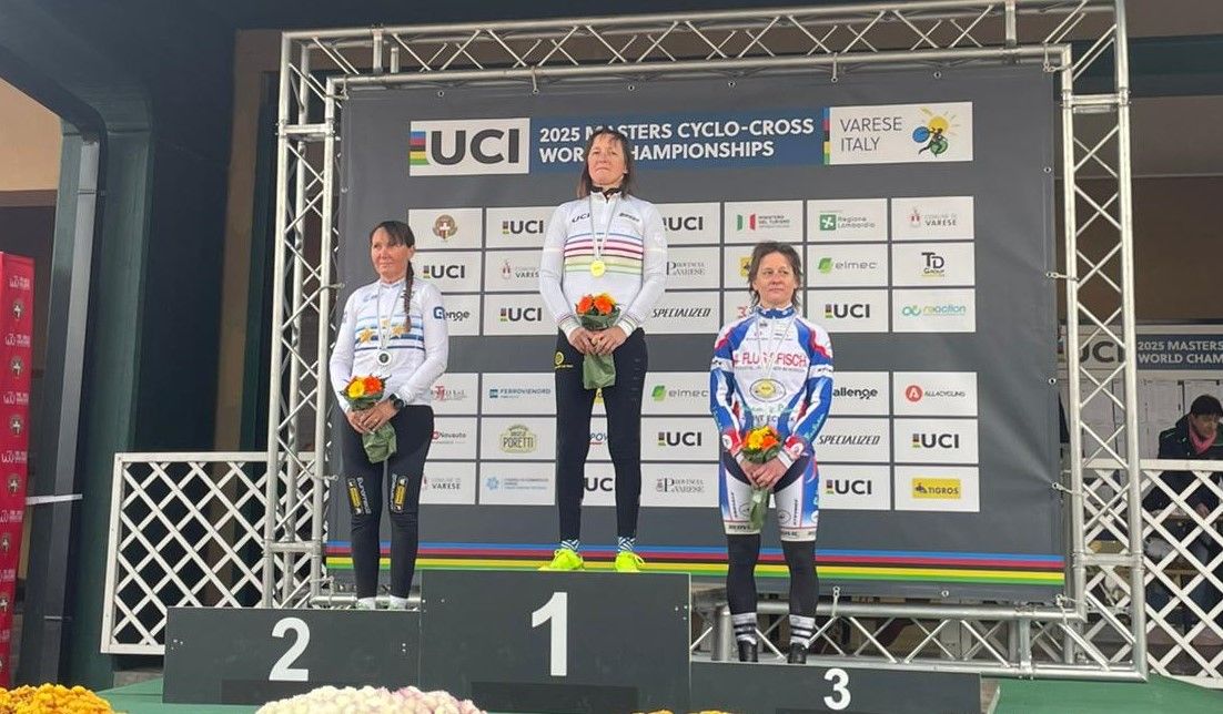 Ruth Moll, campeona del mundo de ciclocross en Master 50