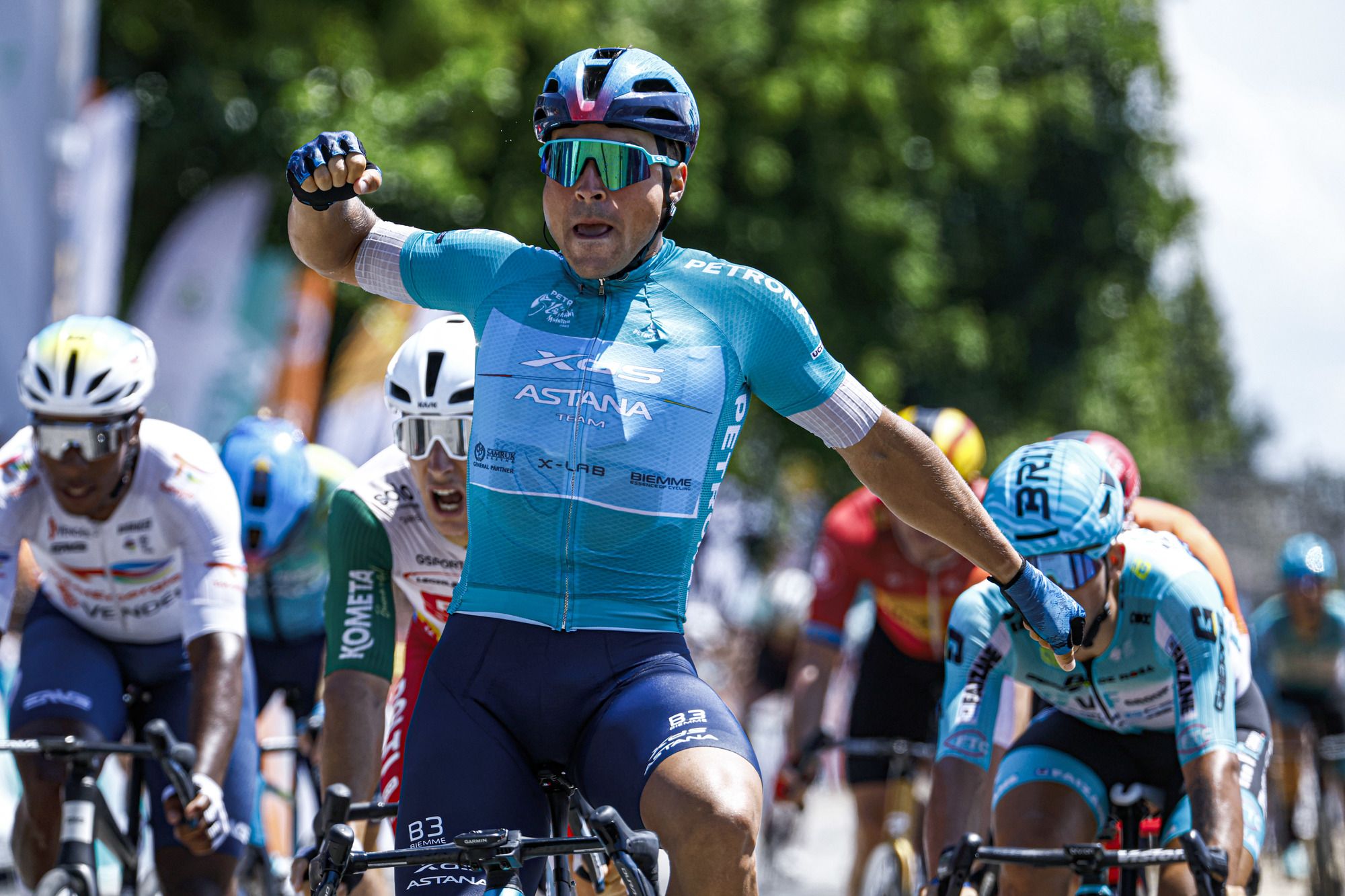 En su primera campaña con XDS Astana ha sumado ocho victorias.