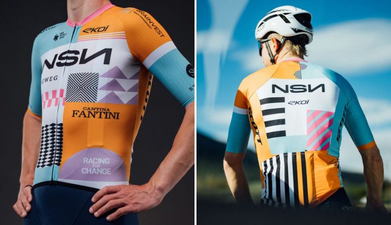 La nueva imagen del NSN Cycling Team