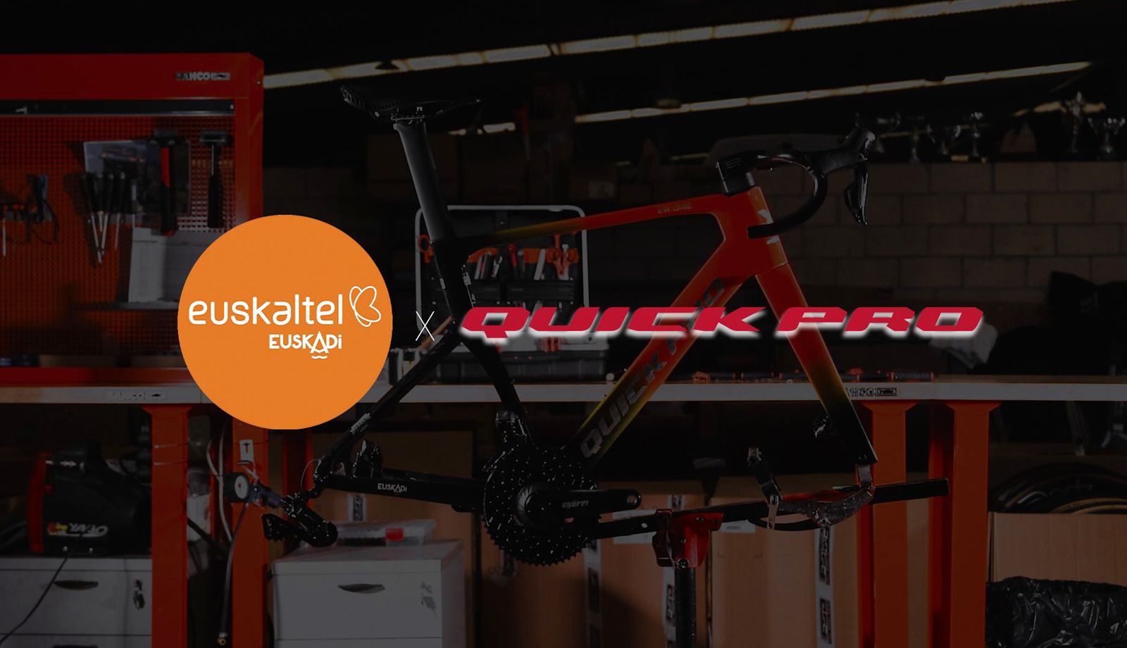 El Euskaltel Euskadi correrá en 2026 con bicicletas Quick Pro