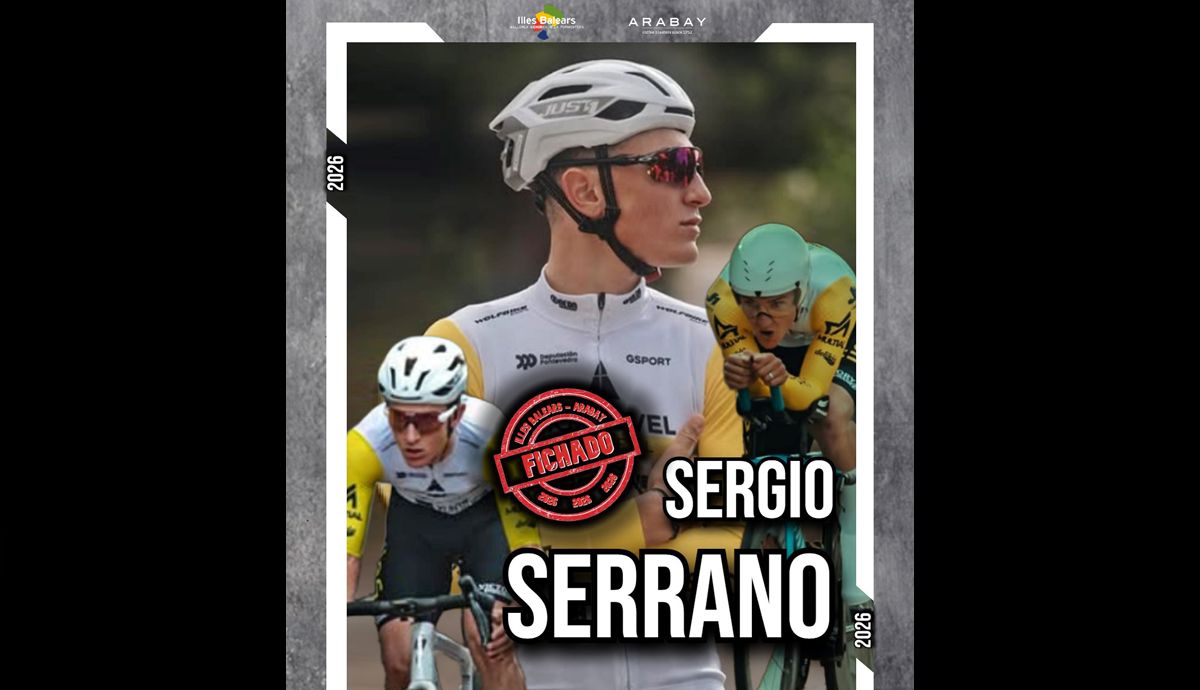Sergio Serrano pasa a profesionales con el Illes Balears - Arabay