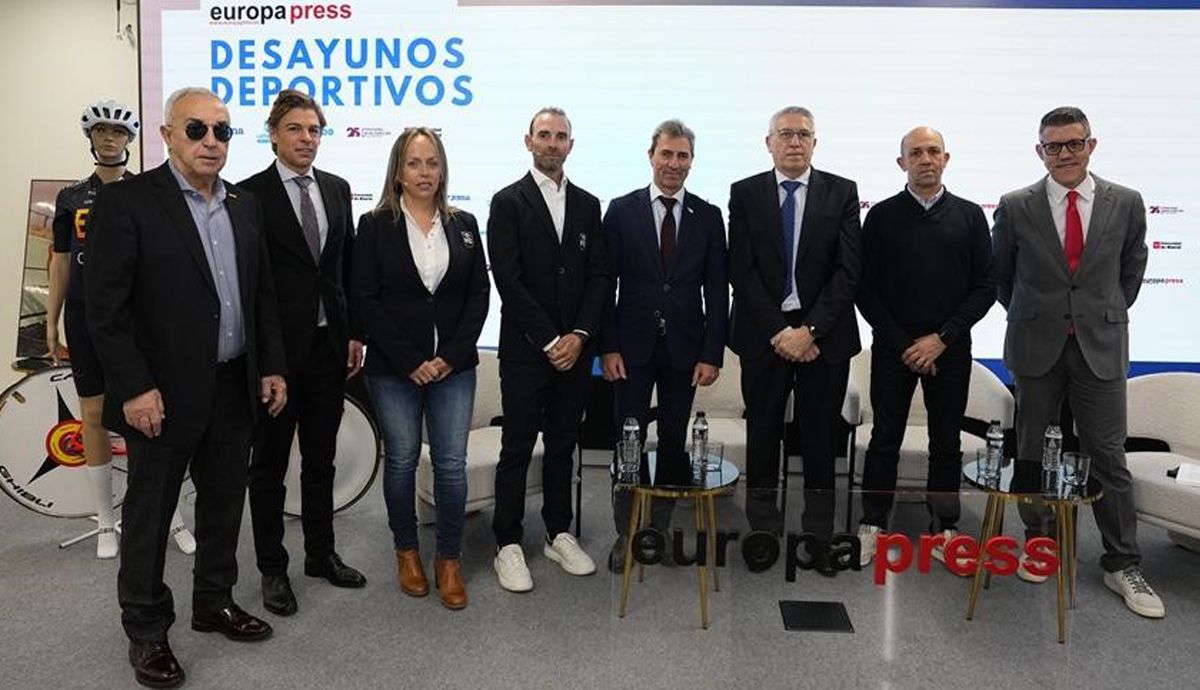 José Vicioso, Alejandro Valverde y Gemma Pascual analizan los éxitos de 2025 y los proyectos de futuro en Los Desayunos Deportivos de Europa Press