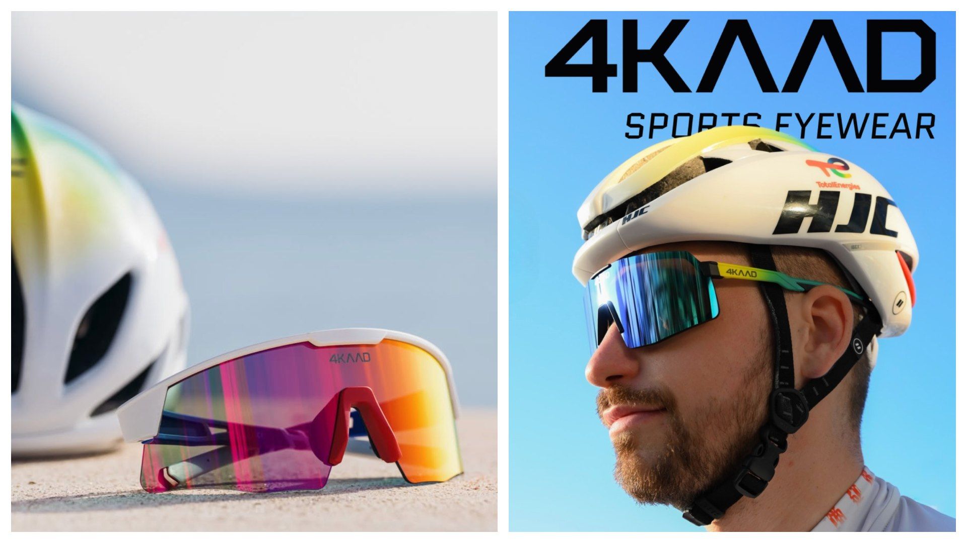 Gafas 4KAAD para el Team TotalEnergies