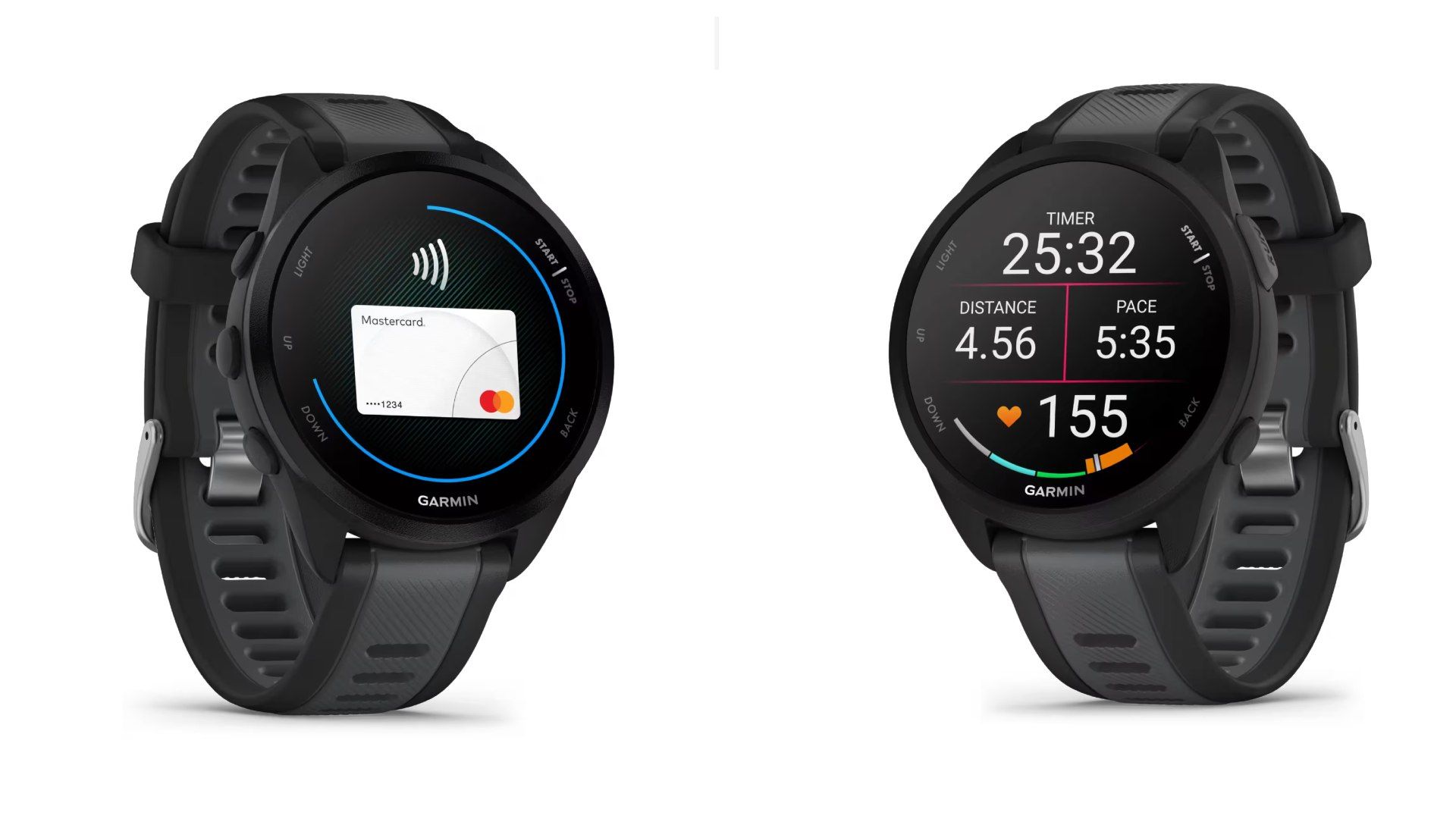 GARMIN FORERUNNER 165. GARMIN FORERUNNER 165.