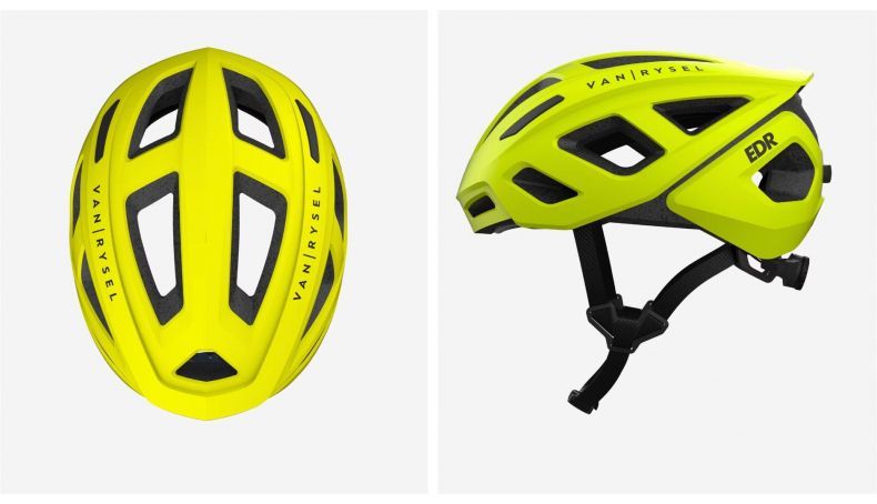 Este casco Van Rysel es uno de los regalos que te entran en el presupuesto de 50 euros