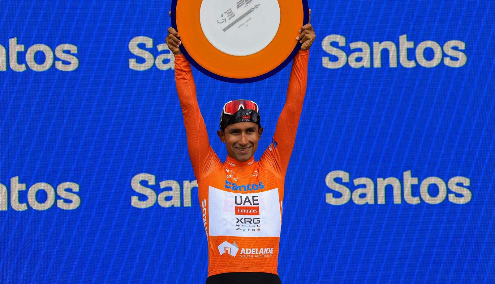 Jhonatan Narváez defenderá el título que lograra en 2025 en el Santos Tour Down Under