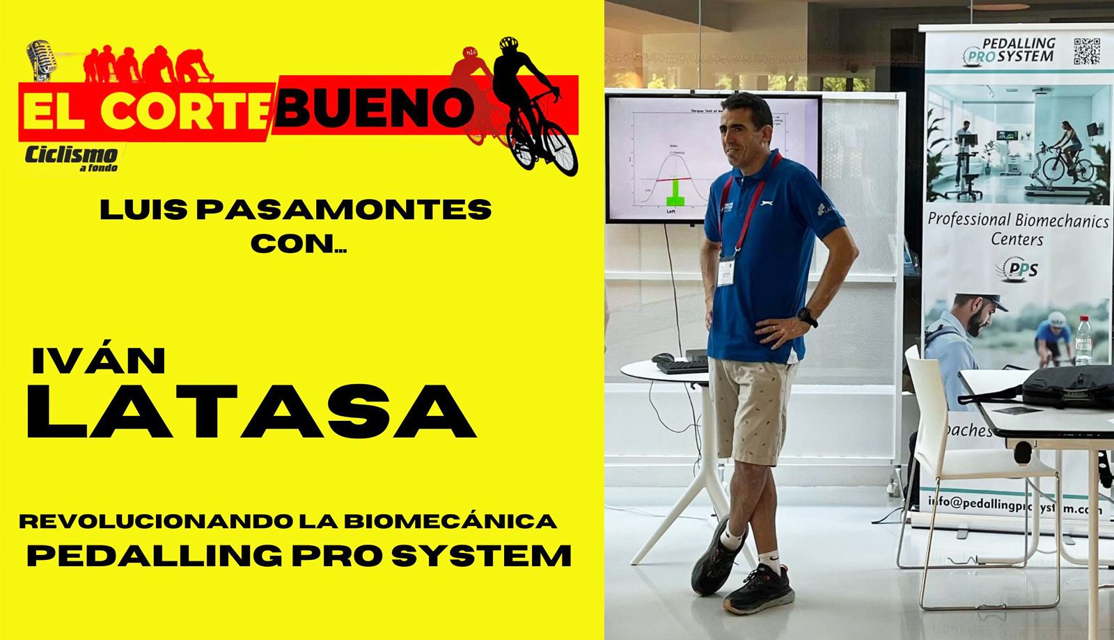 Iván Latasa habla de Pedalling Pro System en El Corte Bueno