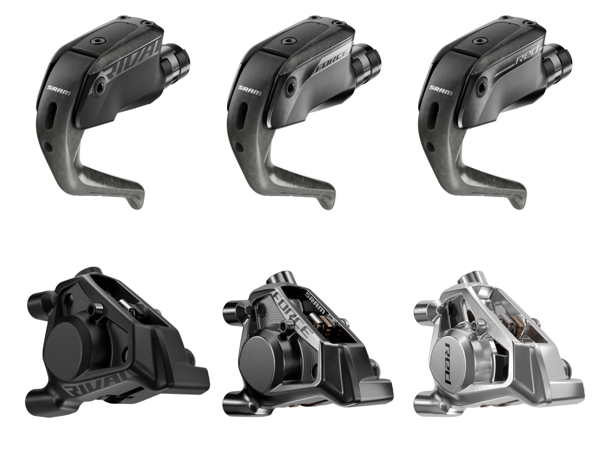 Frenos SRAM Rival, Force y RED Aero específicos para bicis de contrarreloj 