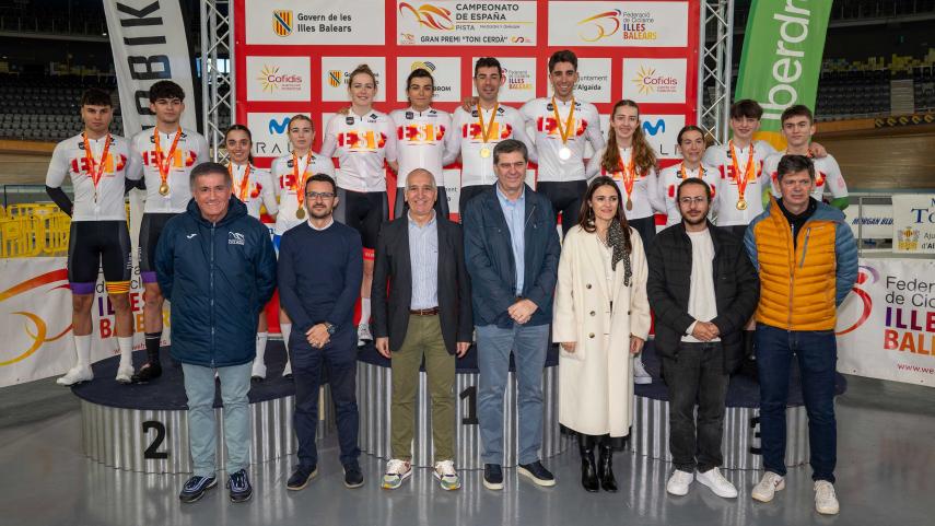 Álvarez-Mora y Escalera-Anguela se llevan el título de campeones de España de Madison en Mallorca