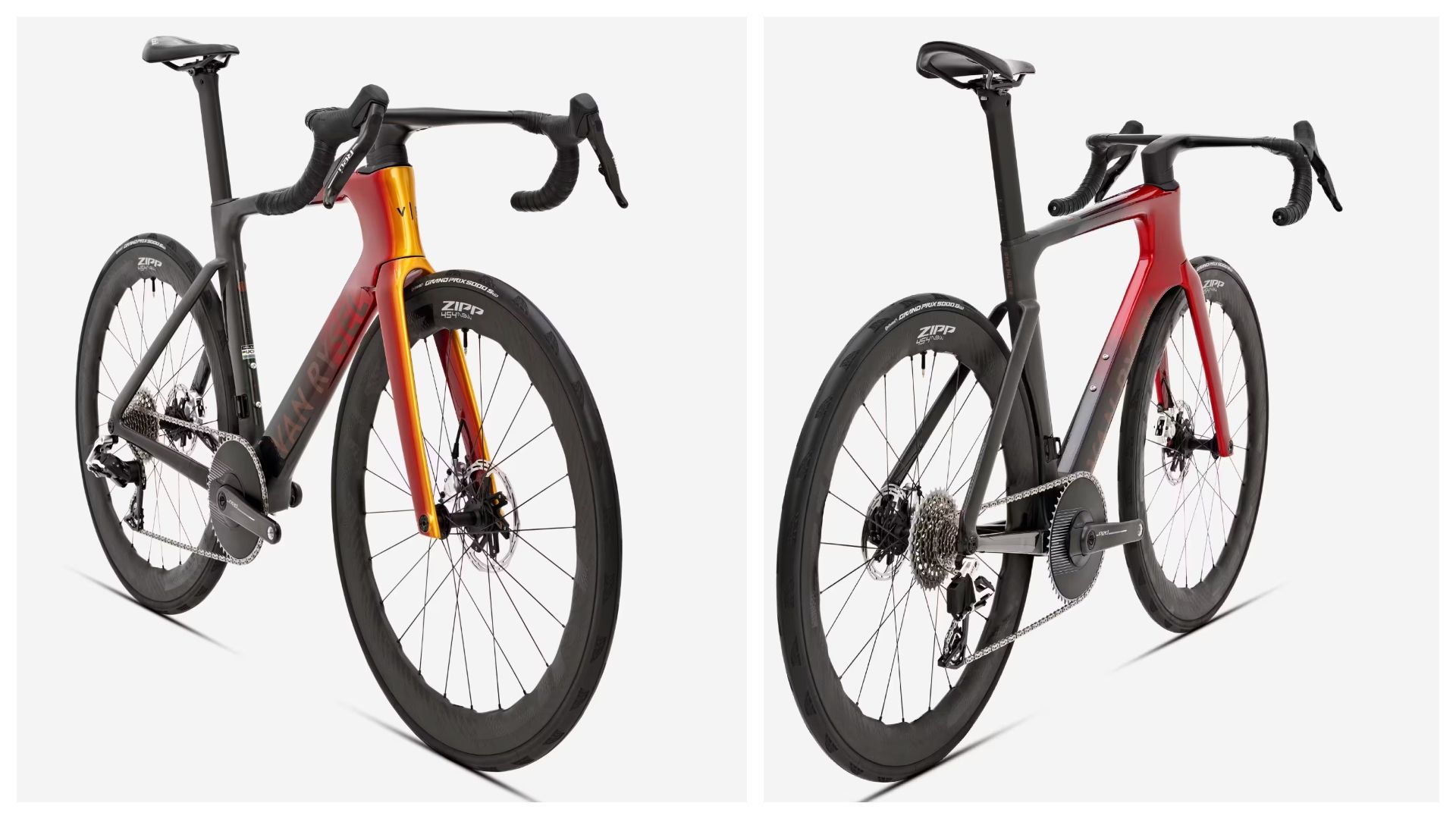 Bicicleta Carretera VAN RYSEL RCR F Pro Inferno Sram Red Monoplato.