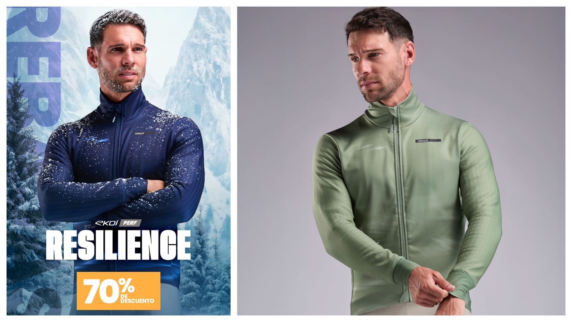 Chaqueta térmica EKOÏ PERF RESILIENCE.