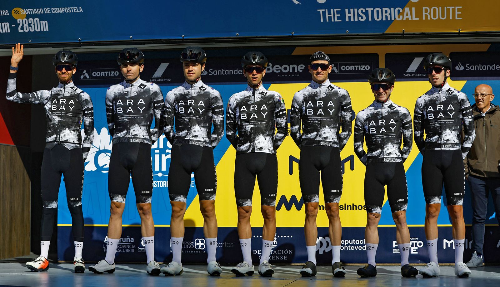 Ciclistas del Illes Balears Arabay en una imagen de la temporada 2025