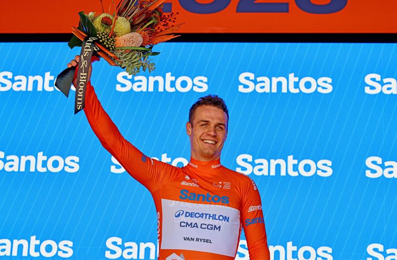 Tobias Lund Andresen, nuevo líder del Tour Down Under