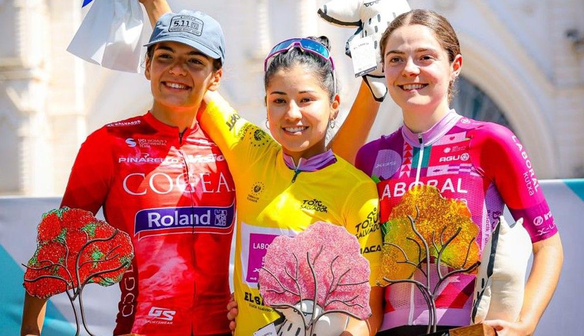 Paula Patiño conquista el Tour El Salvador Paula Patiño conquista el Tour El Salvador