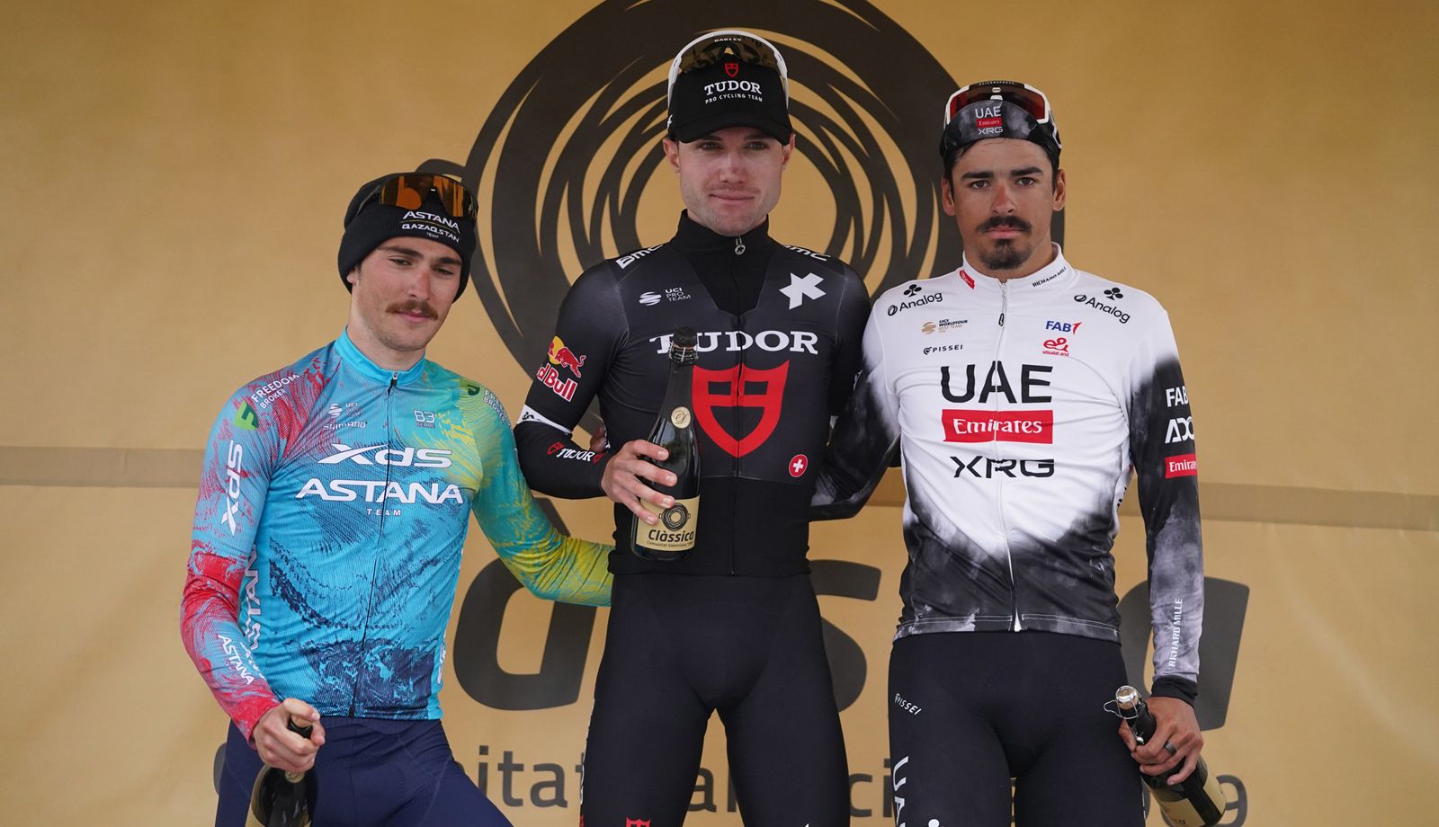 Podio de la pasada edición de la Clàssica Comunitat Valenciana 1969