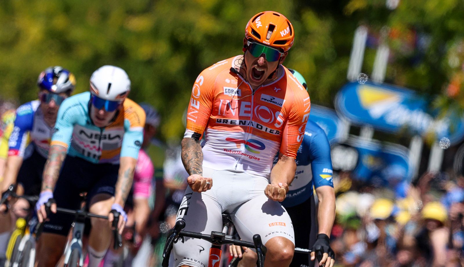 Sam Welsford no falta a su cita con la victoria en el Tour Down Under