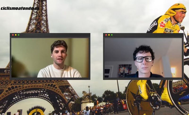 Kevin Suárez y Joseba Beloki