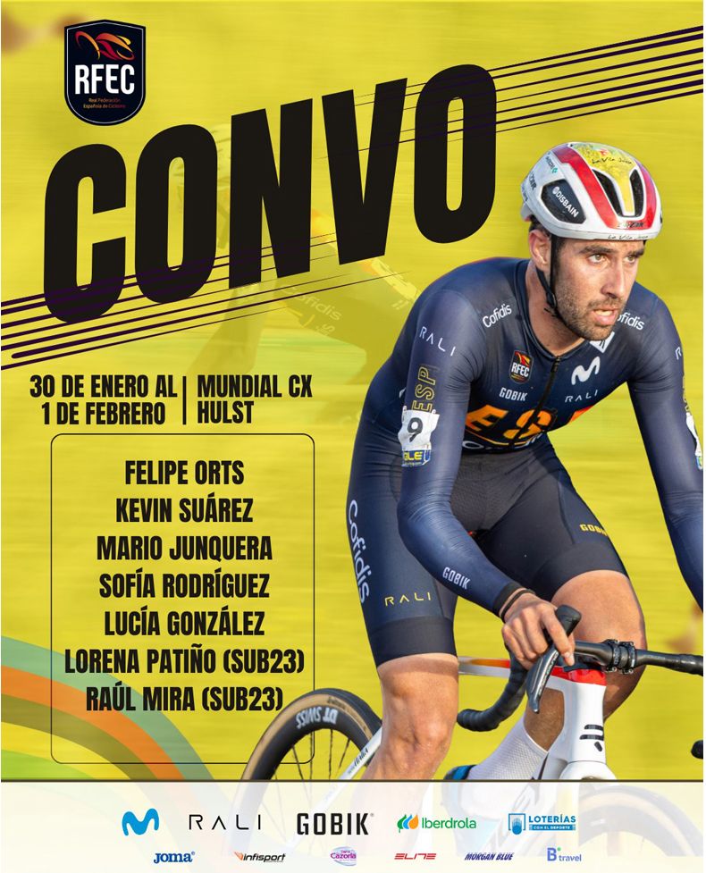 cartel convocatoria Elite y sub23