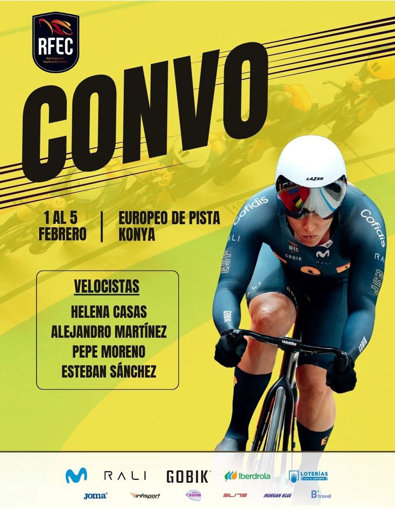 cartel convocatoria velocistas