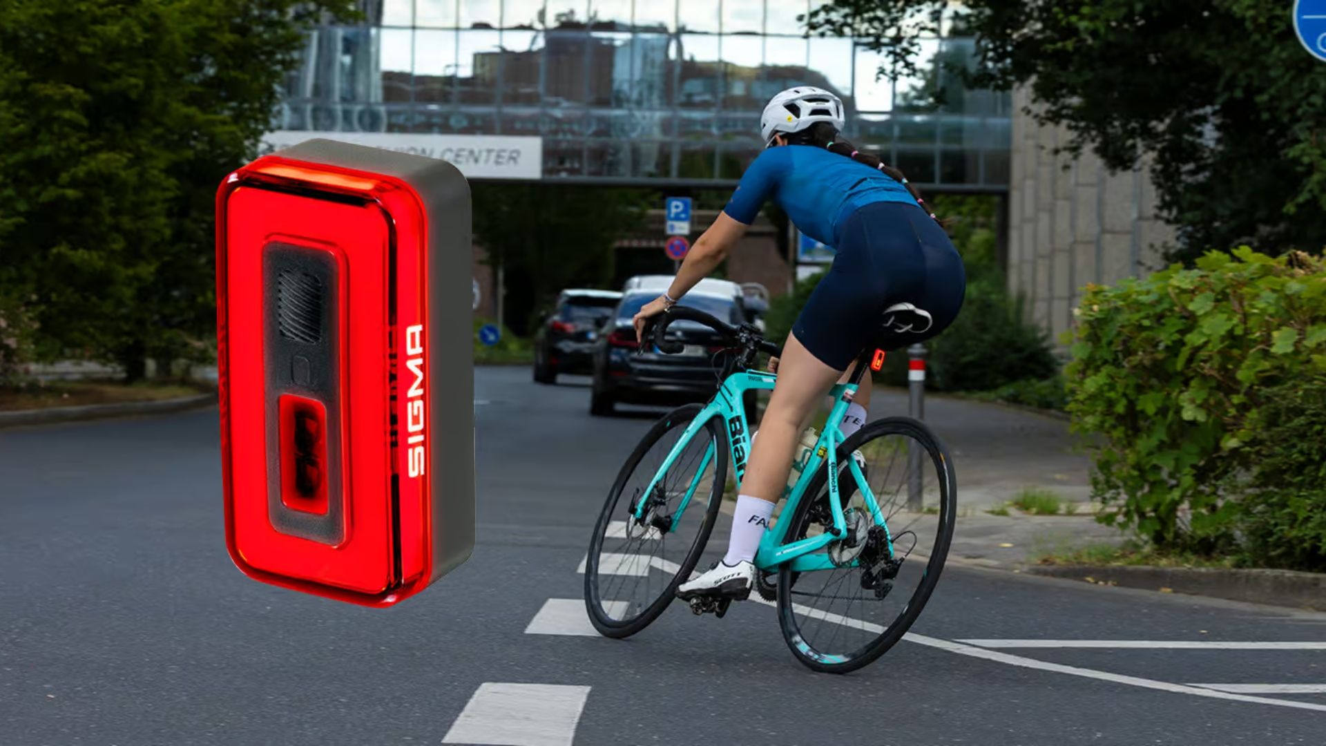 Así es la luz SIGMA NYTE 70  máxima visibilidad; más versatilidad