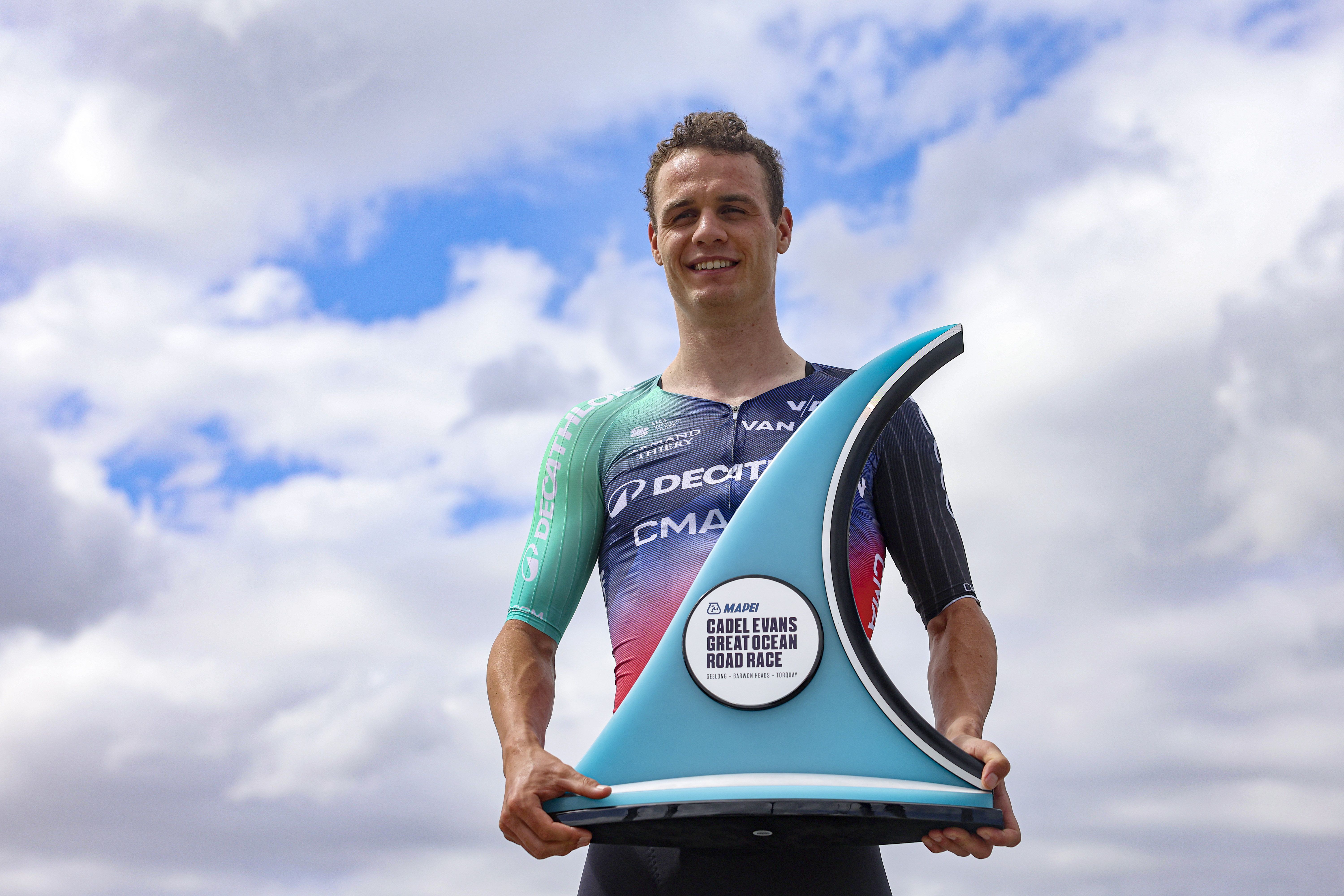 Tobias Lund Andresen se apunta el tanto de la Cadel Evans Great Ocean Road Race 2026