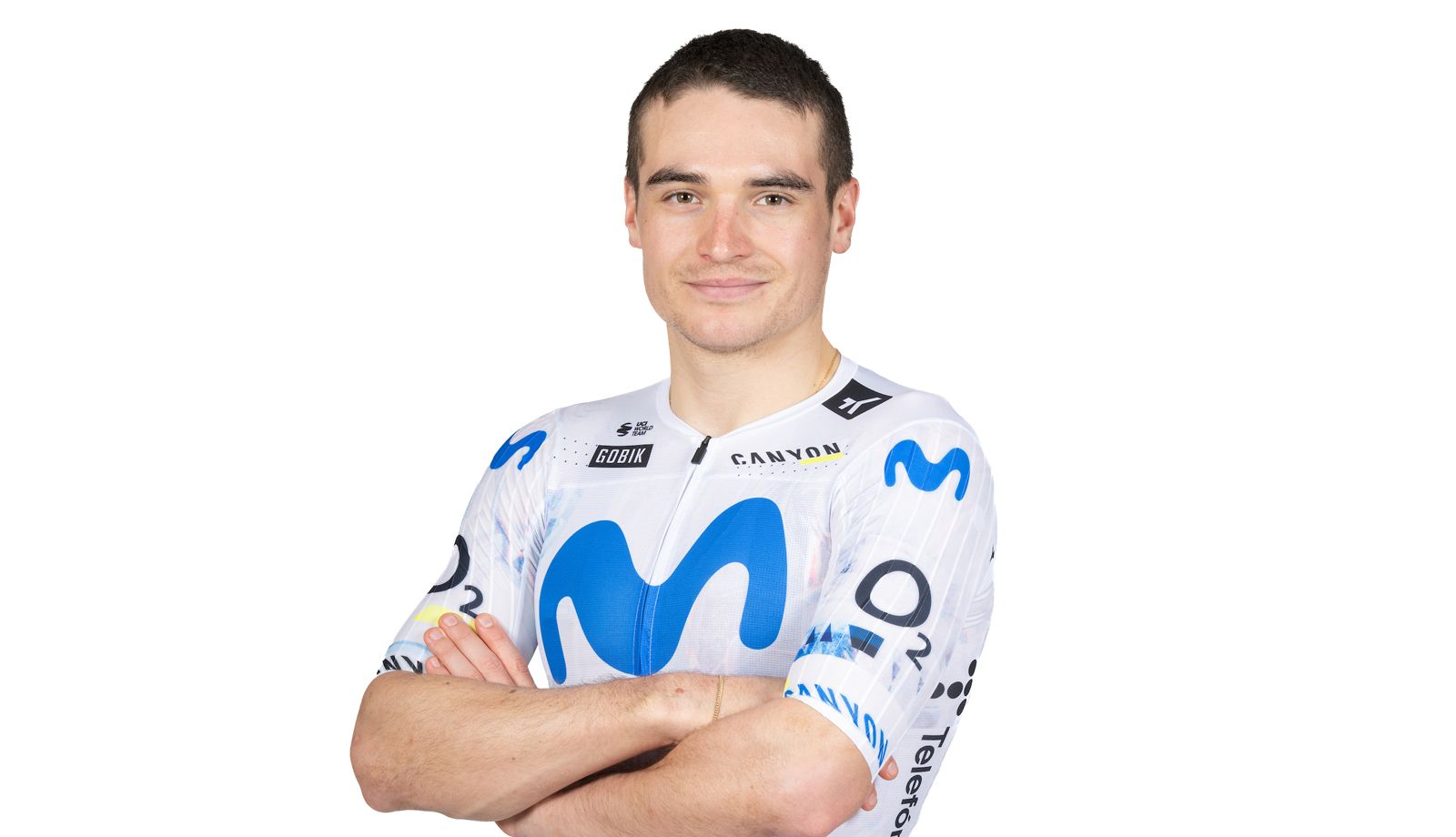 Carlos Canal afronta su séptima temporada ocmo profesional y la tercera en Movistar Team