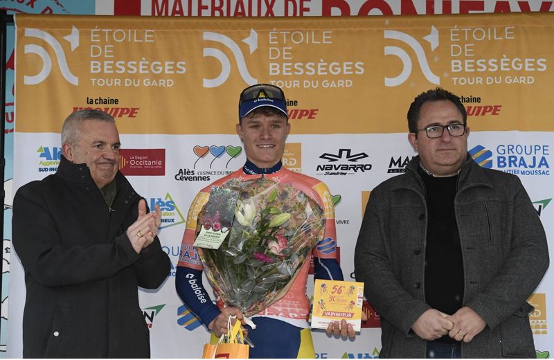 Tom Crabbe en el podio