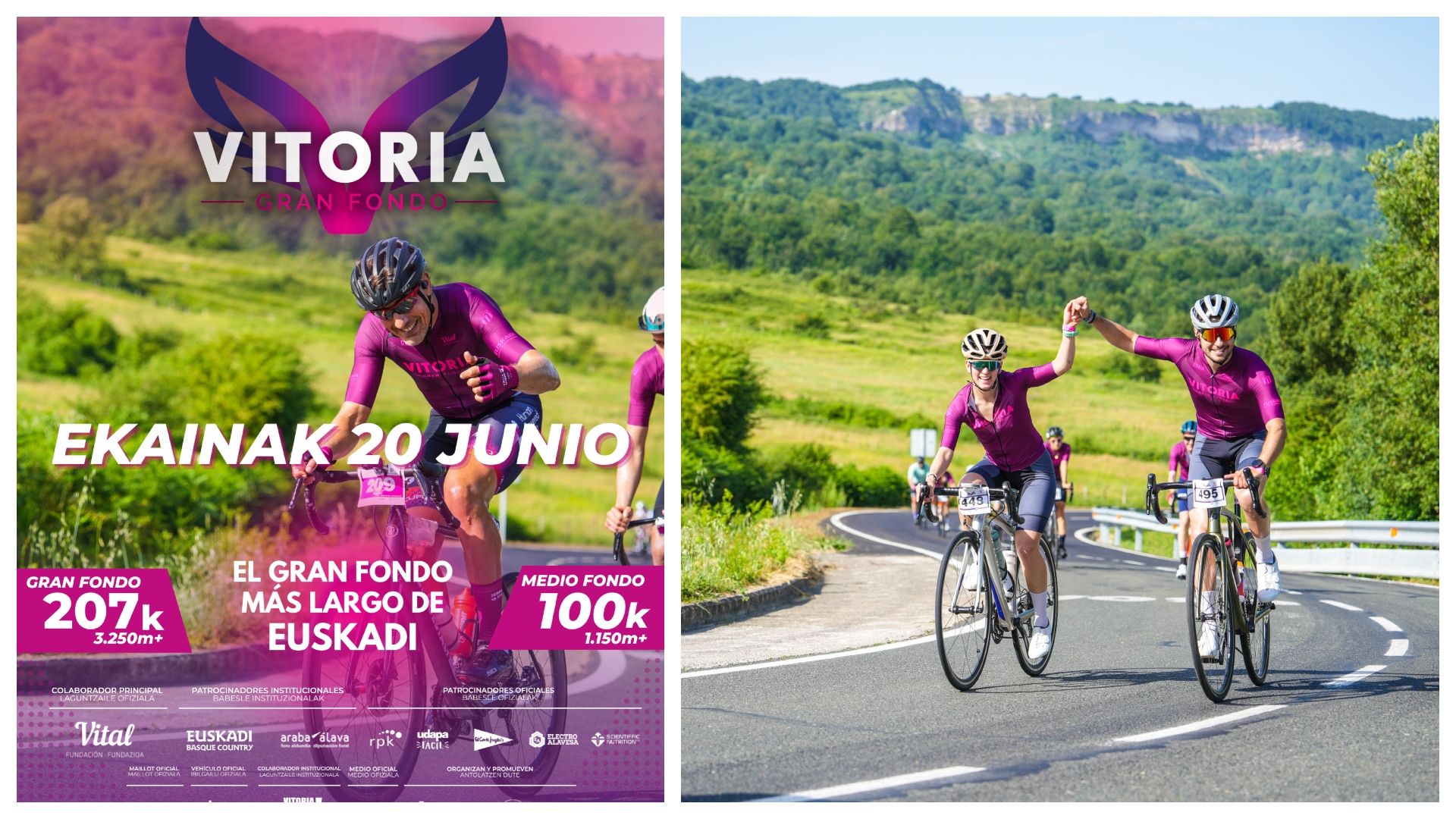 Abiertas las inscripciones para la Gran Fondo más larga de Euskadi.