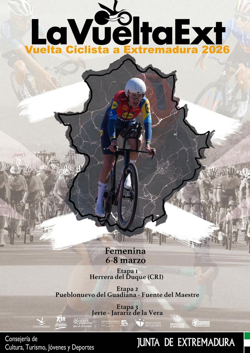 cartel Vuelta a Extremadura femenina
