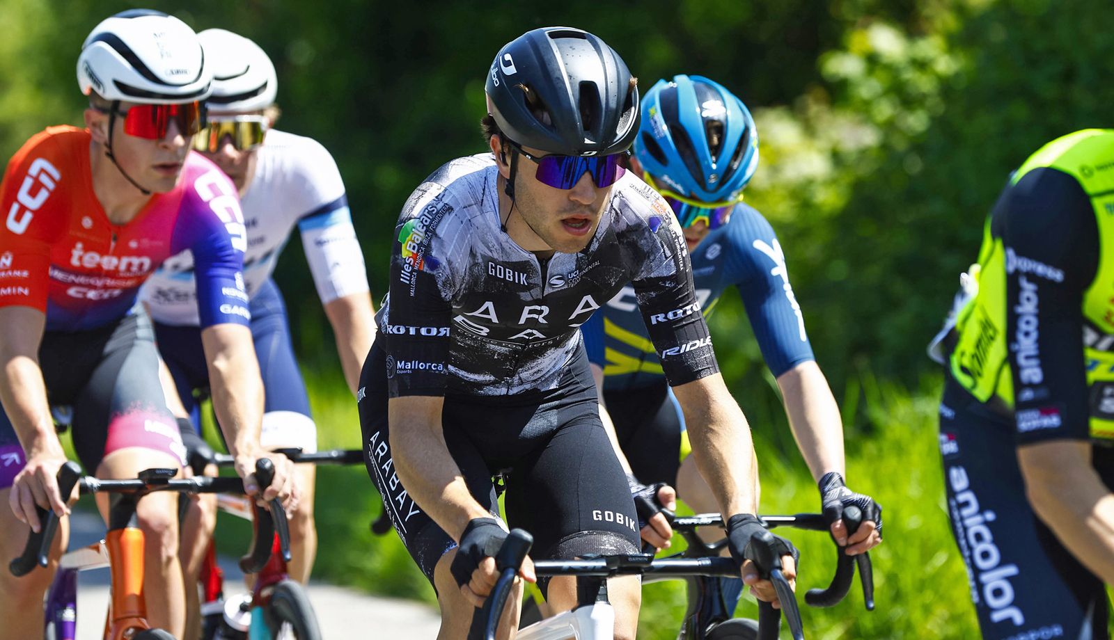 Sergio Trueba en una imagen de la pasada temporada. Foto: Aritz Arrambarri (Sprint Cycling Agency)