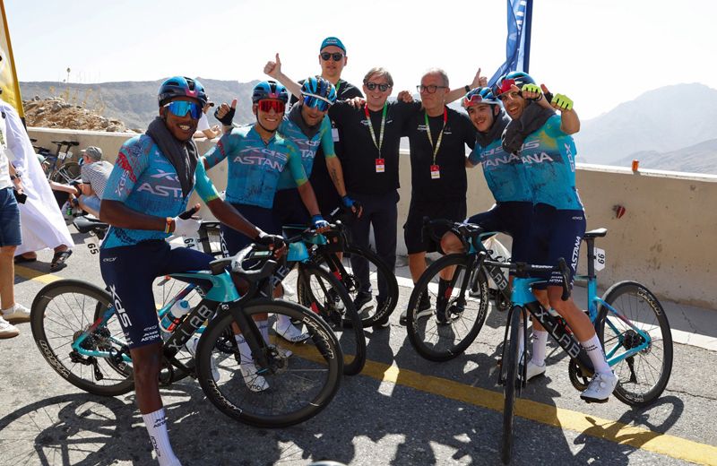 Alegria en el XDS Astana