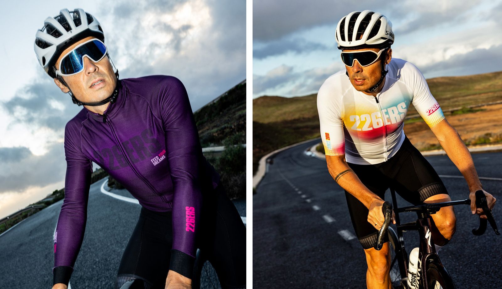 El triatleta Javier Gómez Noya luce la nueva colección de ropa de ciclismo 226ERS x Gobik.