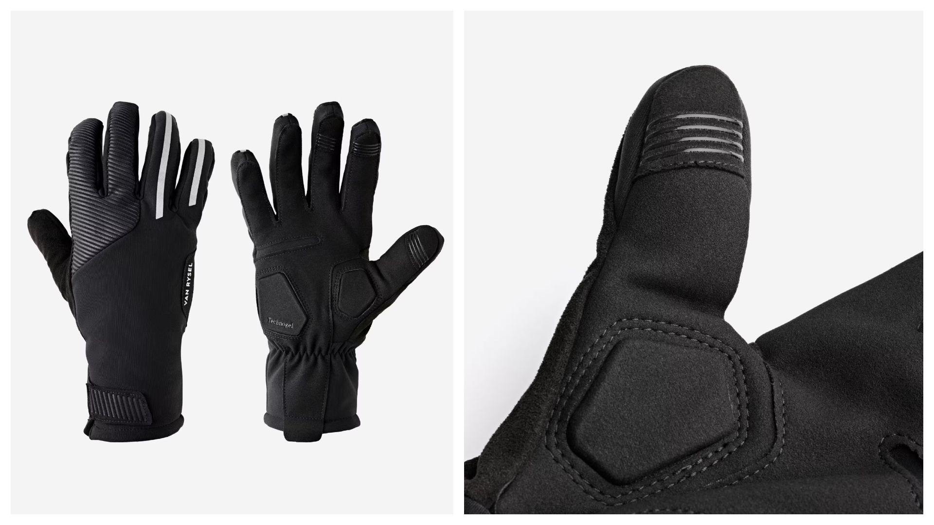 Guantes ciclismo invierno triban roadc 900.