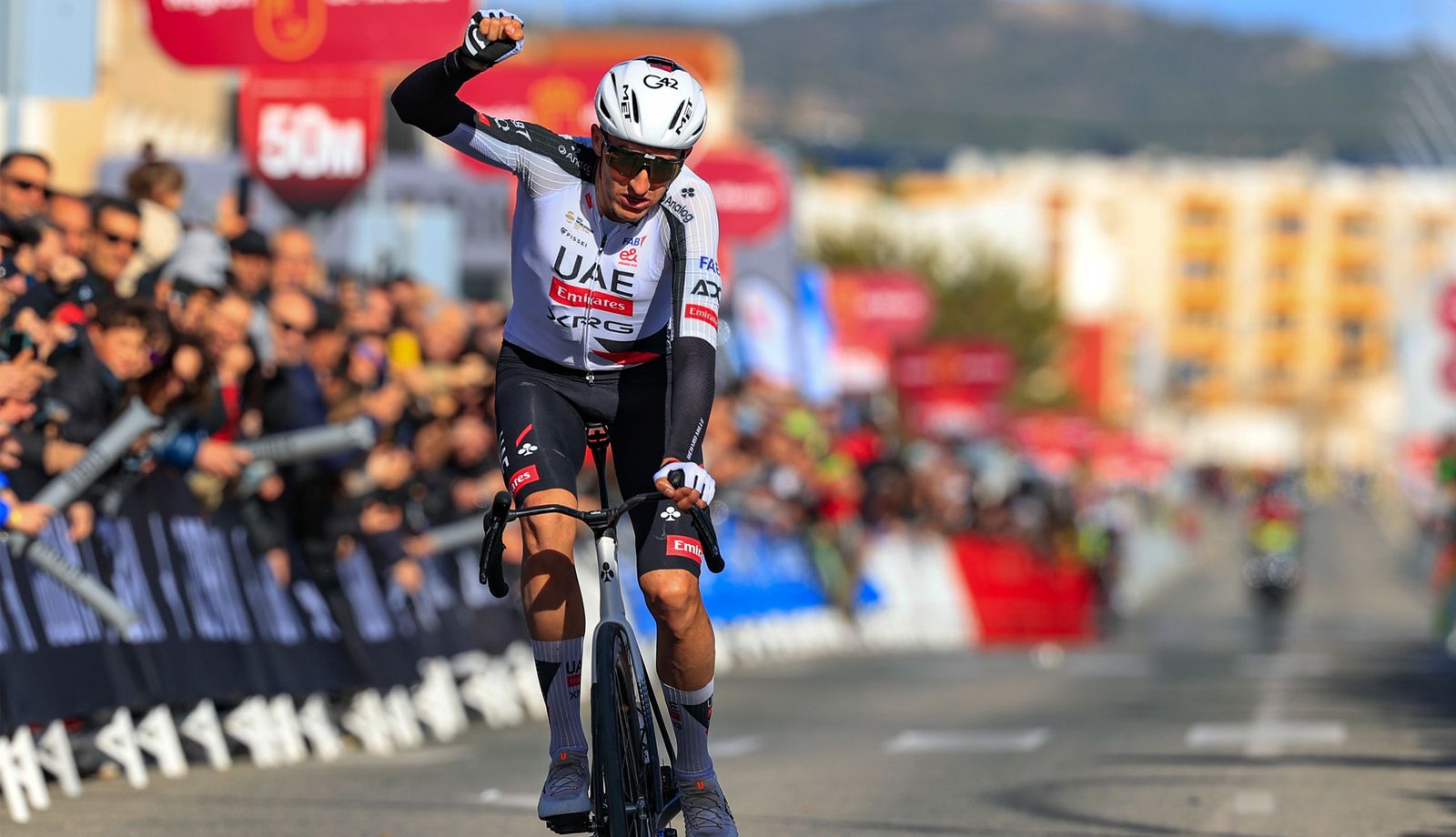Marc Soler, ganador en solitario de la 1ª etapa de la Vuelta a Murcia