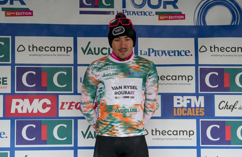 Arnaud Tendon, primer líder del Tour de Provence