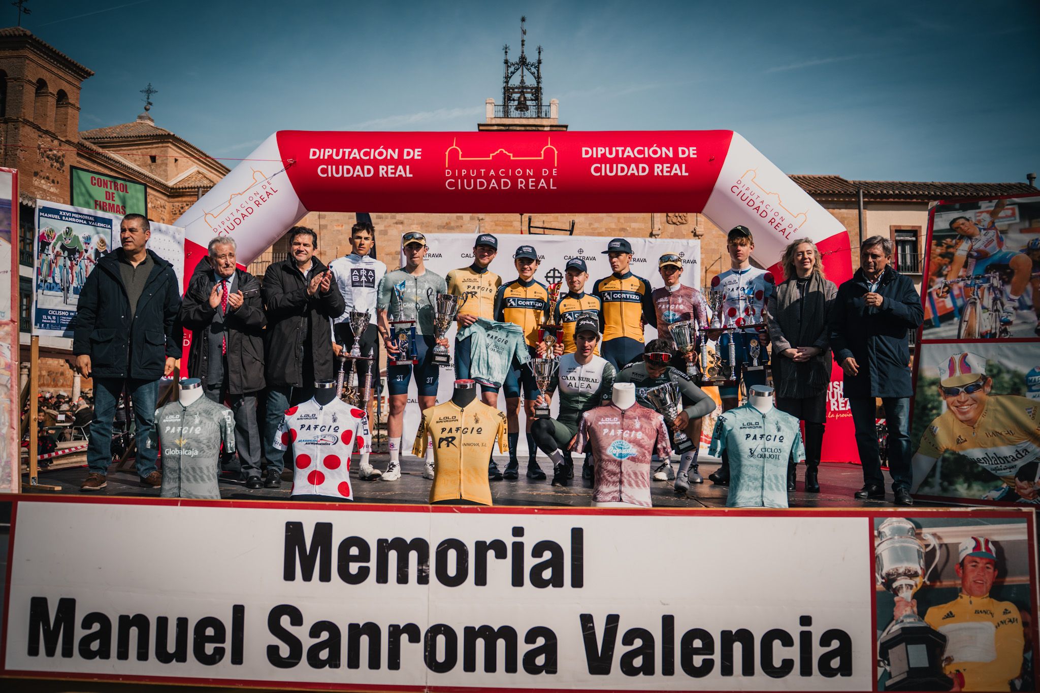 Pódium final del Memorial Sanroma