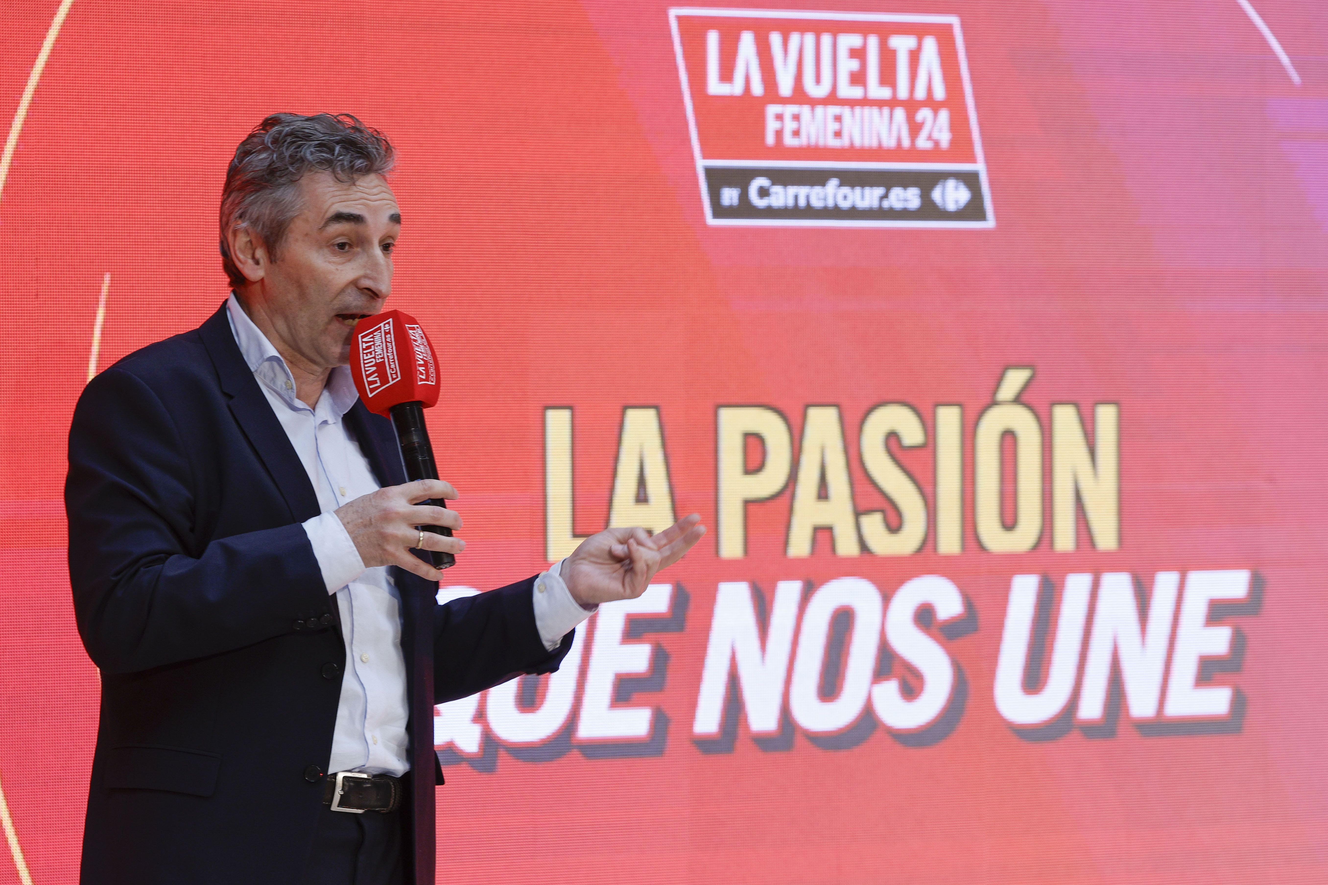 Fernando Escartín, director deportivo de la Vuelta a España,