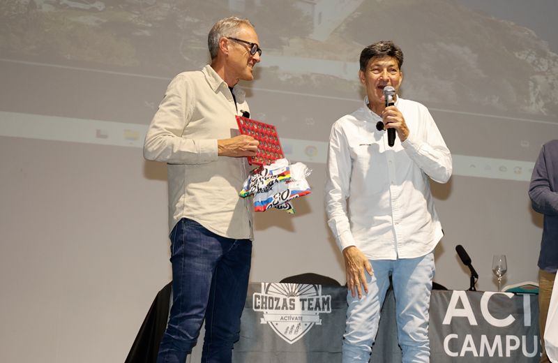 Alex Zulle y Eduardo Chozas