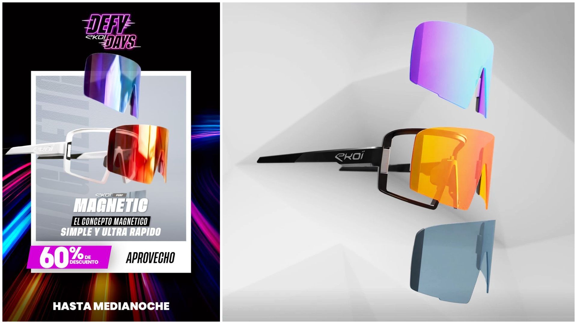 Gafas EKOI Perf MAGNETIC