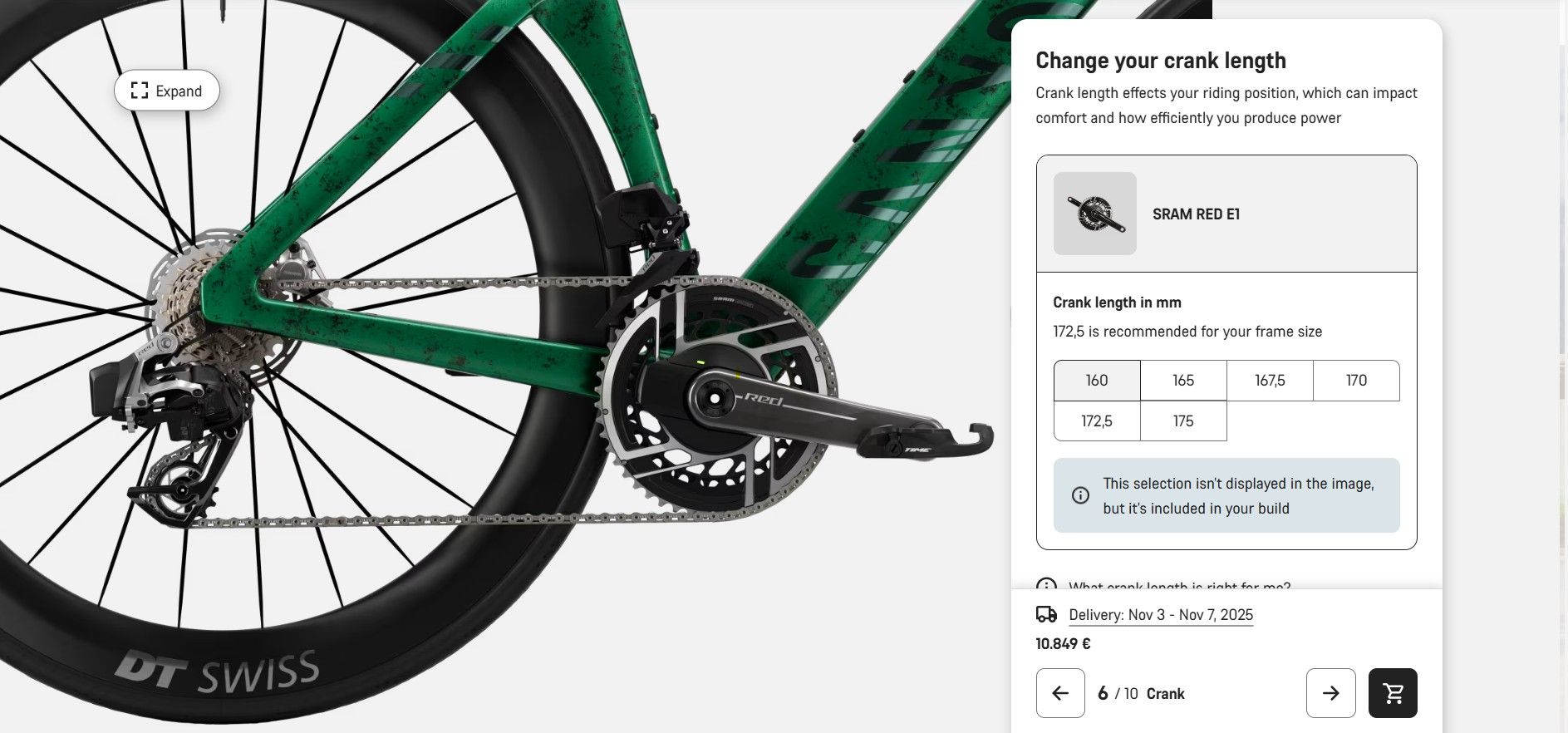 Canyon incluye la Aeroad CF SLX en su programa de personalización MyCanyon.