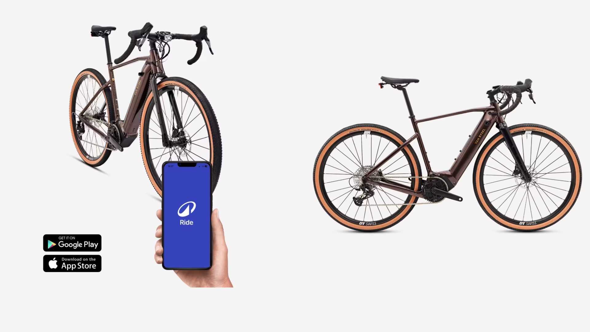 Bicicleta Gravel Eléctrica Van Rysel.