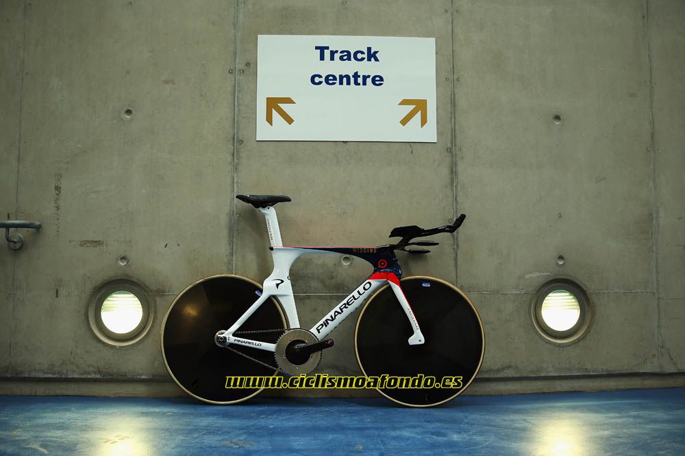 Pinarello Bolide HR, la bicicleta del Record de la Hora de Wiggins