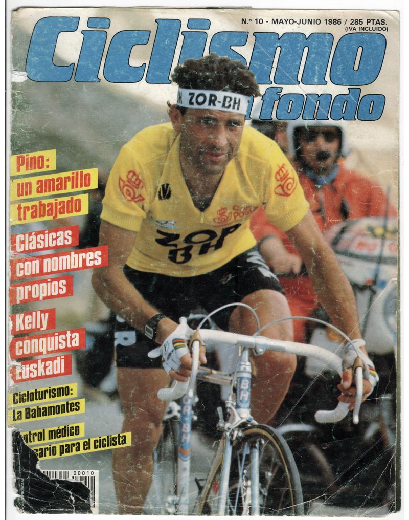 Portada CAF Vuelta a España 1986