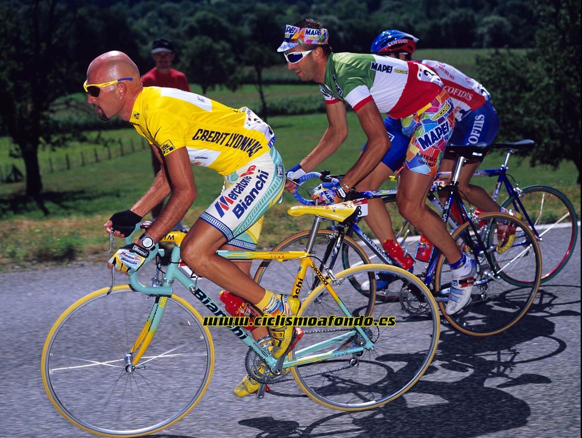 25 mejores fotos de Marco Pantani