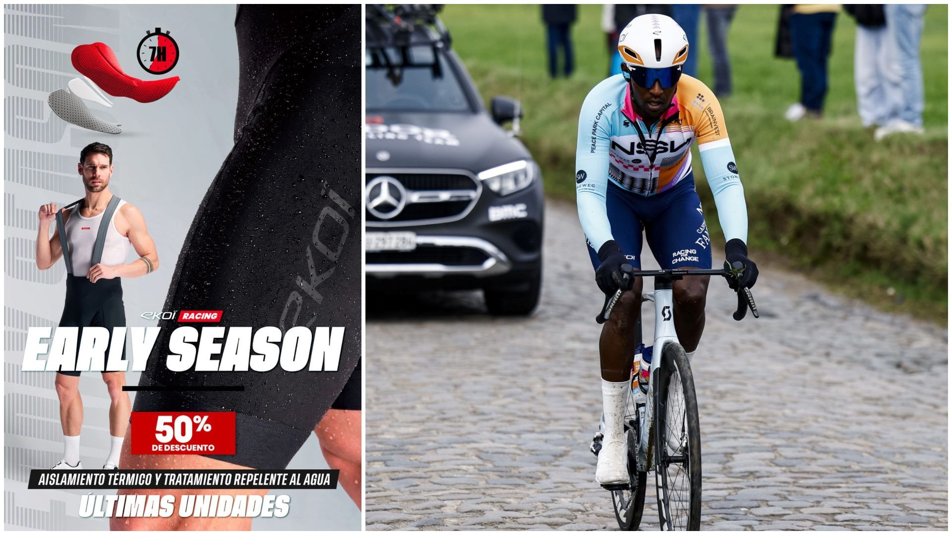 Culote hidrófugo EKOI Racing EARLY SEASON.